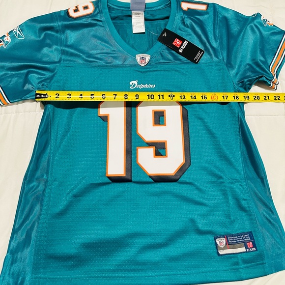 NFL ON FIELD WOMENS MIAMI DOLPHINS- SIZE LARGE - Picture 6 of 10
